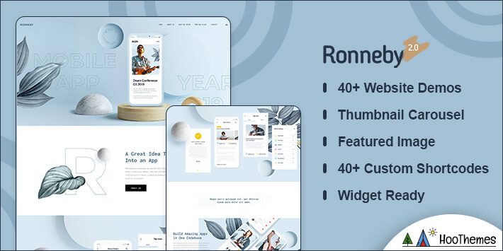 Ronneby Creative WordPress Theme